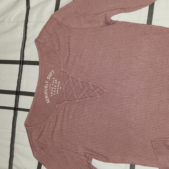 Aero~Seriously soft woman long sleeve sweater size XS - Picture 3 of 4